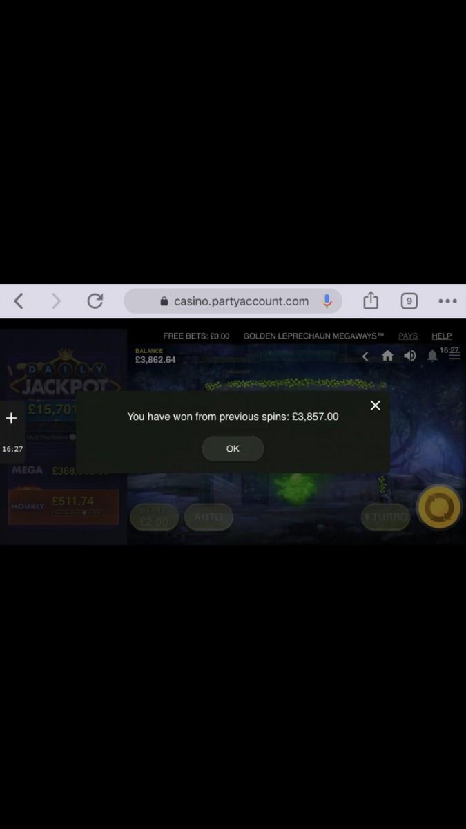 Deposited £20 withdrew £3,800 £2spin Video