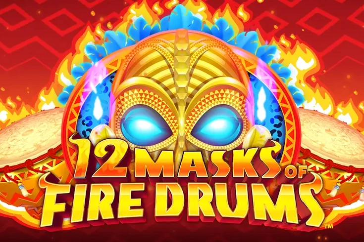 12 Masks of Fire Drums Slot