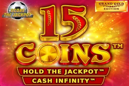 15 Coins Grand Gold Edition Score The Jackpot Slot