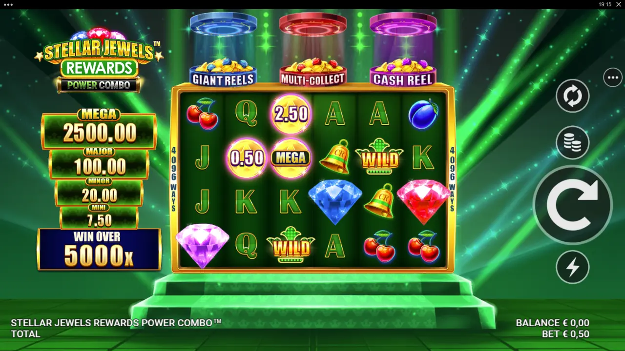 Double Points on Stellar Jewels Rewards Power Combo